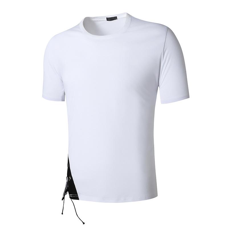 Men's Trend-Setters Hip-Hop Long Round Neck T-shirt