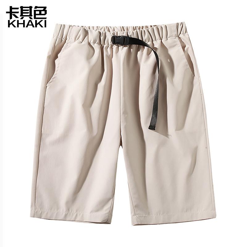 Men's Casual Elasticity Jogging Sports Drawstring  Knitting Shorts