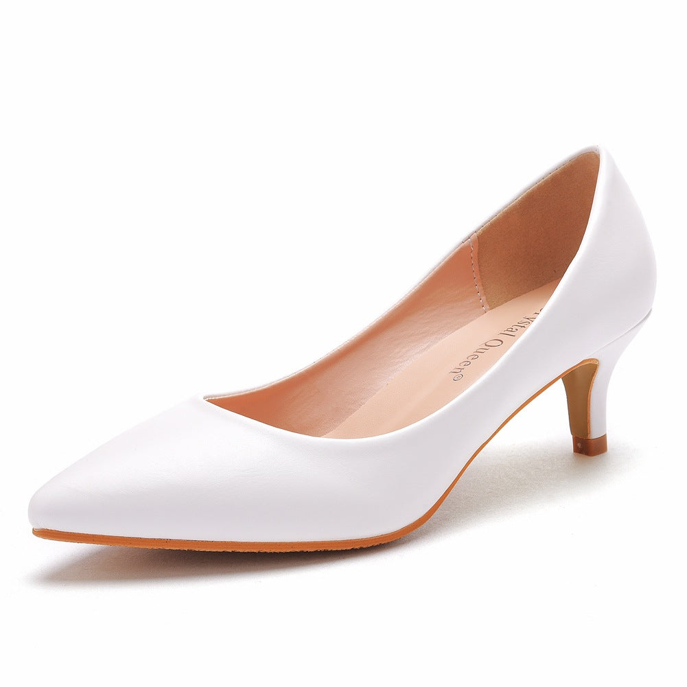 Women Stiletto Heel Pointed Toe Pumps