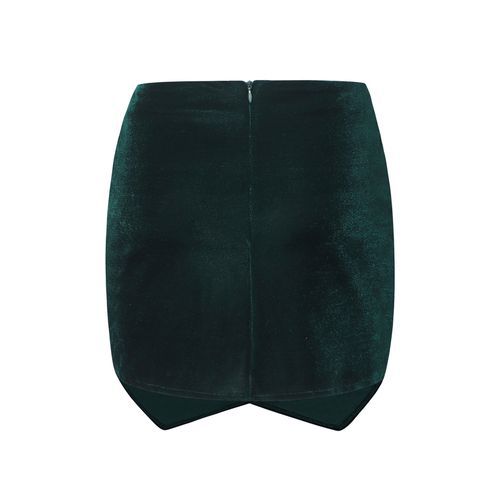 Velvet Daily High Waist Short Women Skirts