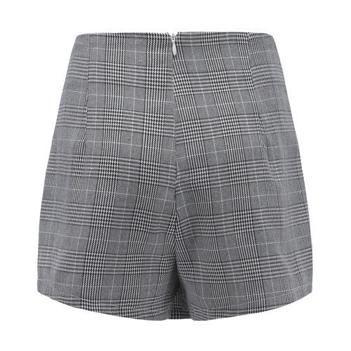 High Waist Plaid Daily Short Loose Women Skirts