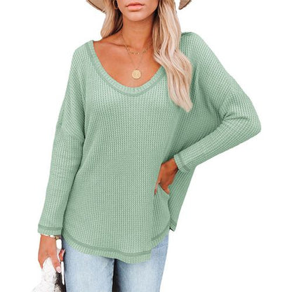 Womens Bat Sleeve Long Sleeved Top