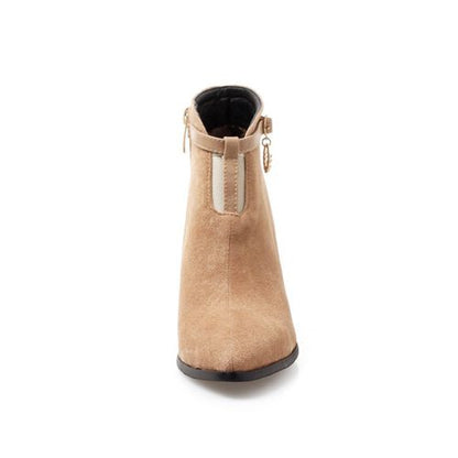 Women High Heels Stiletto Short Boots