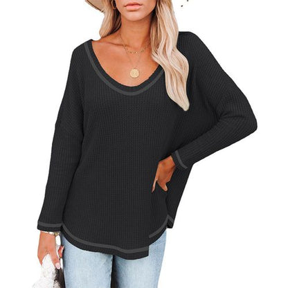 Womens Bat Sleeve Long Sleeved Top