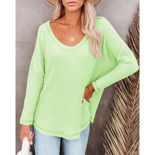 Womens Bat Sleeve Long Sleeved Top